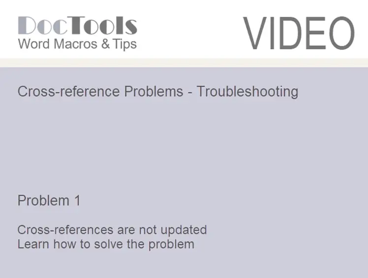 video-how-to-fix-word-cross-reference-not-updating